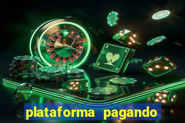 plataforma pagando bonus no cadastro